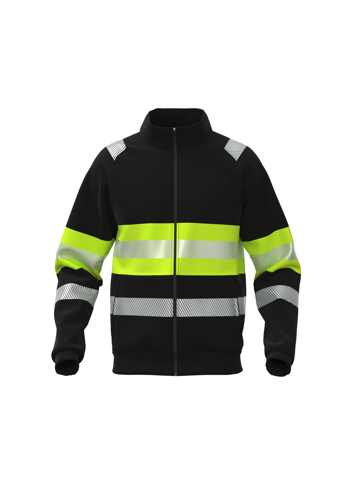 BoSafety Fenix vetoketjutakki Hi-Vis luokka 1