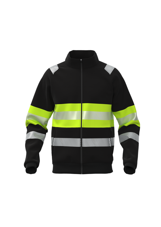 BoSafety Fenix vetoketjutakki Hi-Vis luokka 1