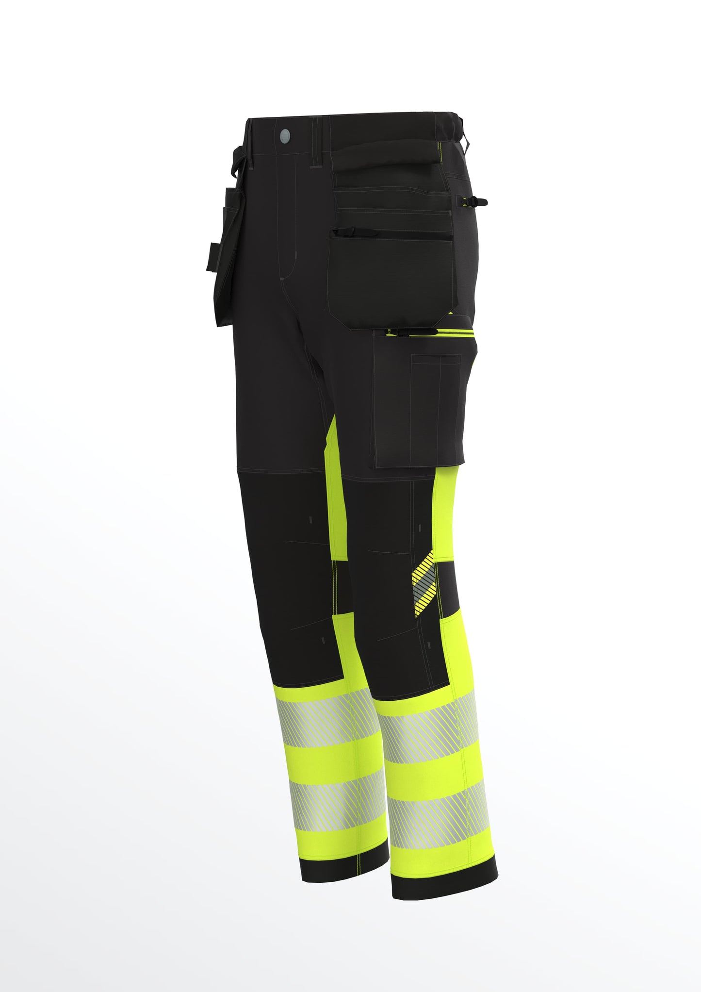 BoSafety TensionPro 4-way stretch-riipputaskuhousut, Luokka 1