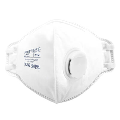 FFP3 Portwest hengityssuojain venttiilillä